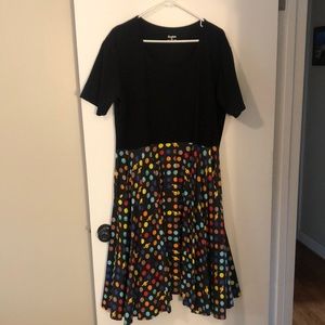 Comfortable dress with cute planet design